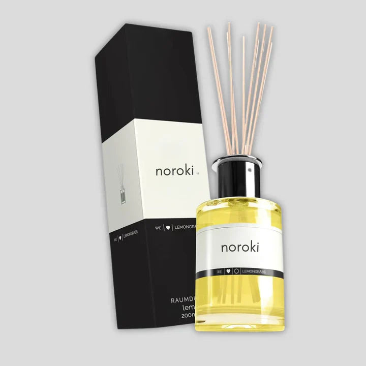 Noroki® - Raumduft-Stäbchen Set - Zitrone