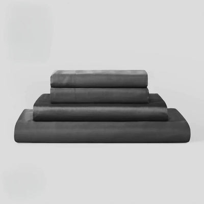 Salteviio® - Spannbettlaken Eukalyptus Lyocell - Night Grey