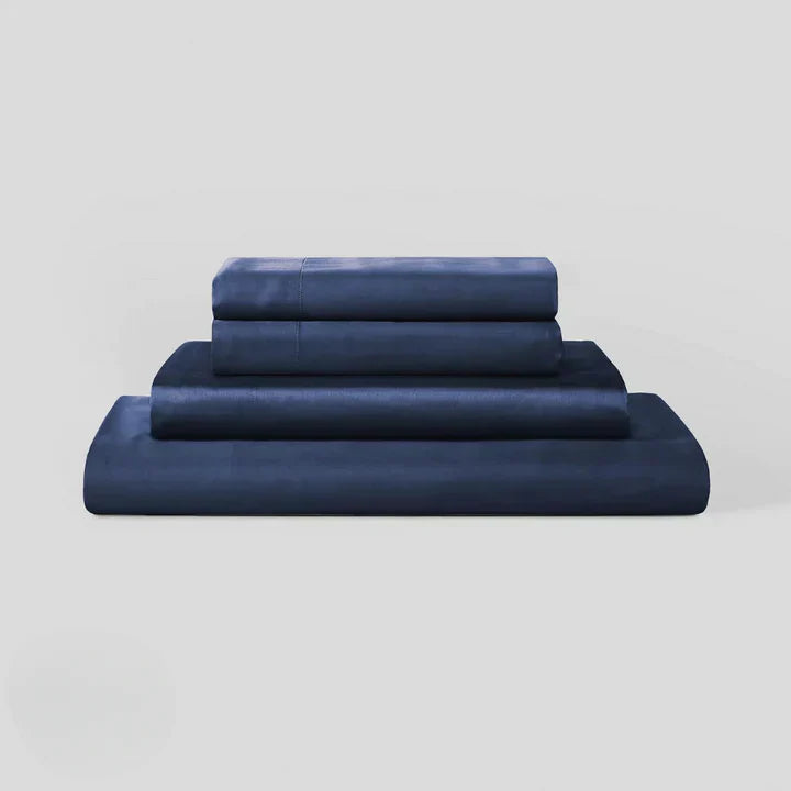 Salteviio® - Spannbettlaken Eukalyptus Lyocell - Baltic Blue