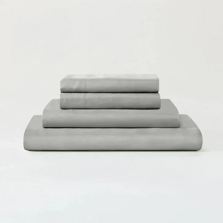 Salteviio® - Spannbettlaken Eukalyptus Lyocell - Gentle Grey