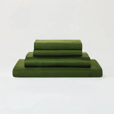 Salteviio® - Spannbettlaken Eukalyptus Lyocell - Olive Green